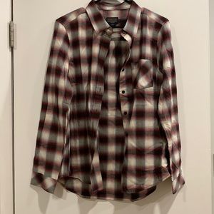 Pendleton women’s XL flannel shirt.